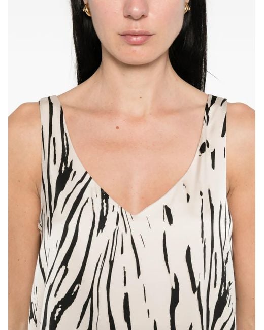 Pennyblack White Printed Midi Dress