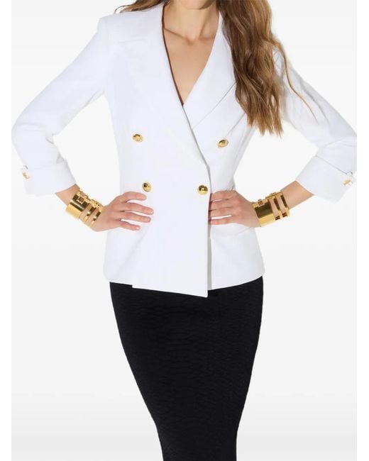 Elisabetta Franchi White Jacket