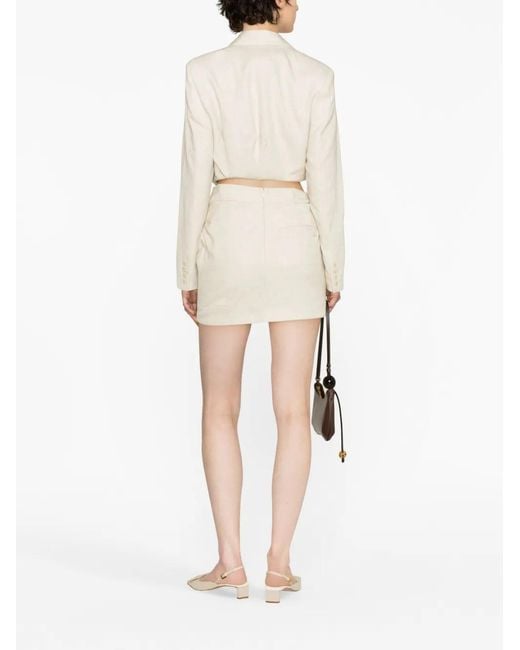 Jacquemus Natural Bahia Mini Skirt