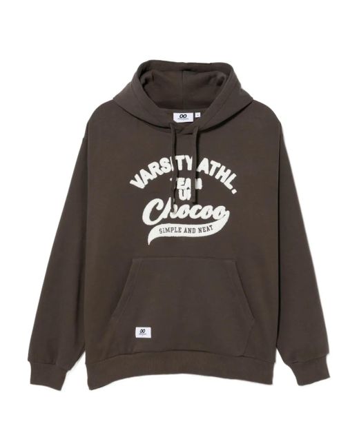 メンズ Chocoolate ロゴアップリケ パーカー Gray