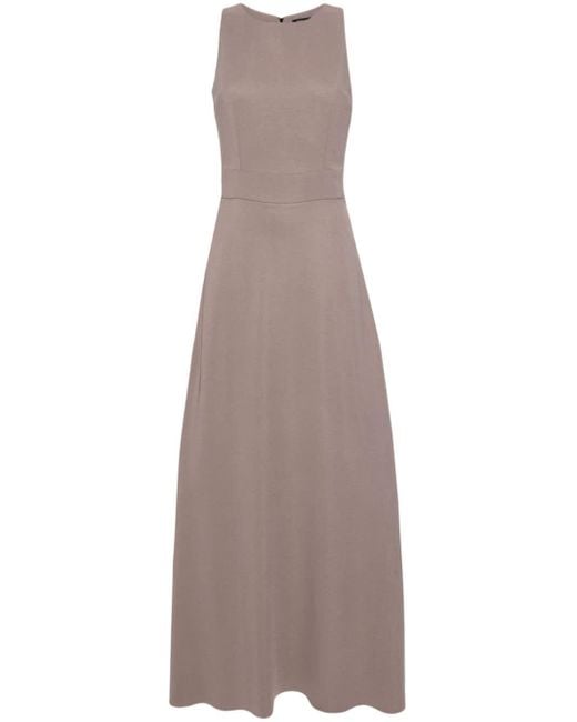 Styland Brown Floor-length Dress