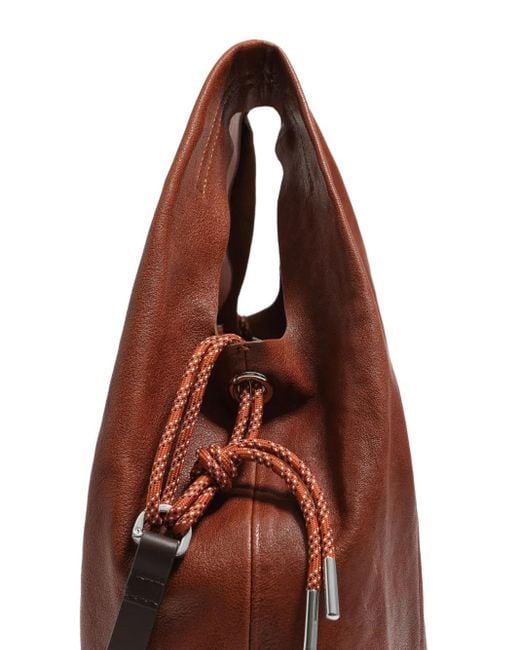 Borsa A Spalla Paper Media di Bimba Y Lola in Brown