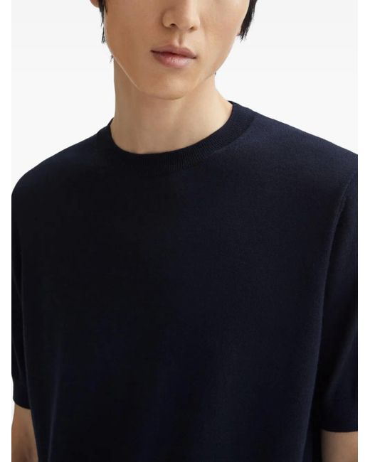 Agnona Pullover mit Rundhalsausschnitt in Blue für Herren