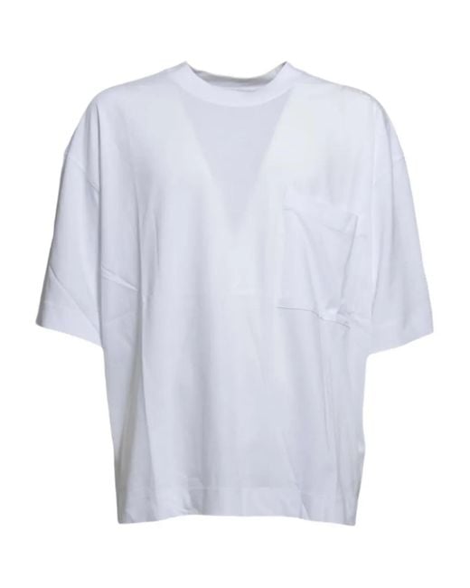 Etudes Studio White Cotton T-Shirt for men