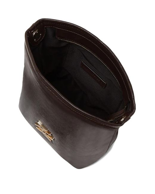 Karl Lagerfeld Black Small K/Autograph Bucket Bag