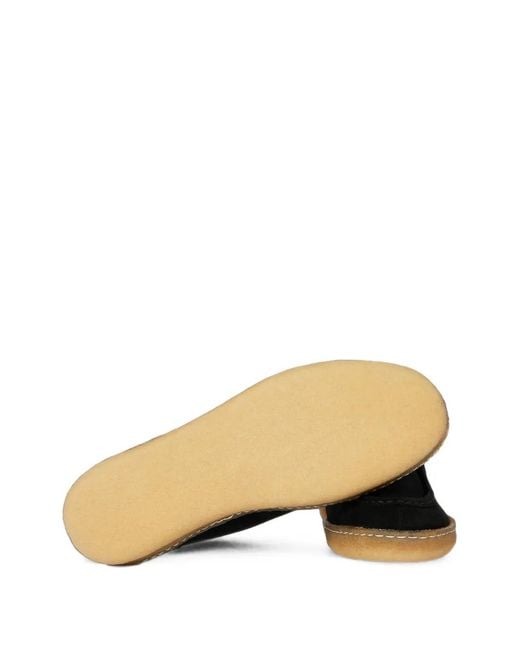 Paul Smith Black Buster Lace-Up Suede Shoes for men