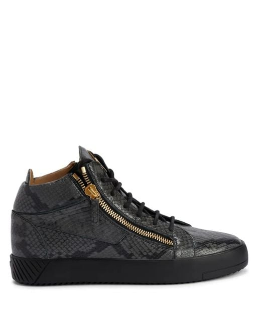 Giuseppe Zanotti Kriss Sneakers Mit Python-Effekt in Black für Herren