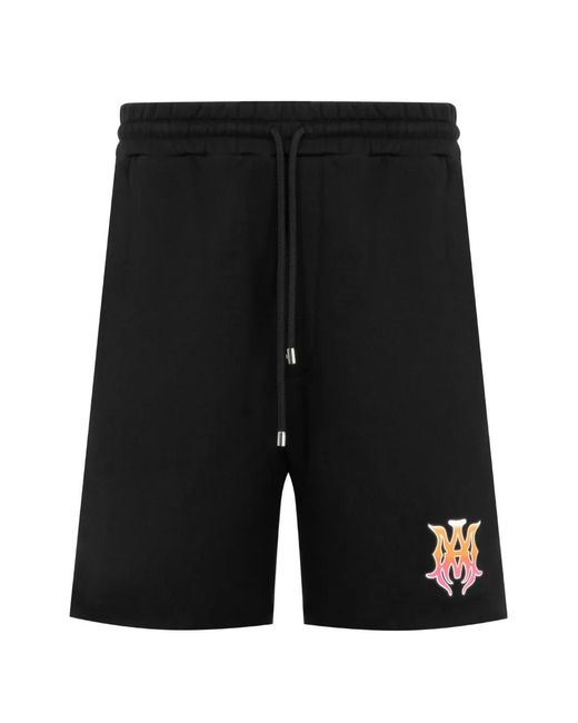 Bermudas Ma Surf Amiri de hombre de color Black