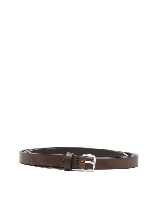 Tela White D. Rachel Buckle Belt