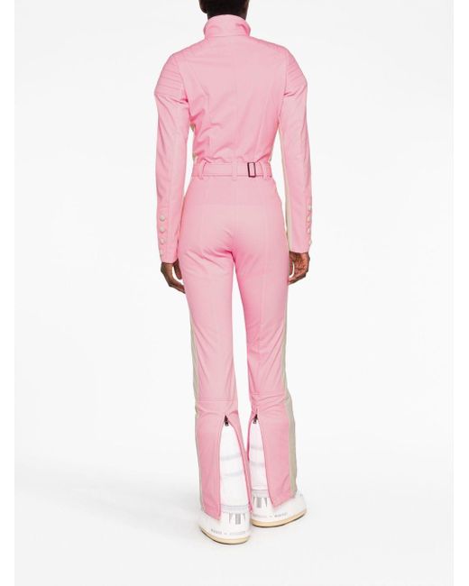 Bogner Pink Misha Striped Ski Suit