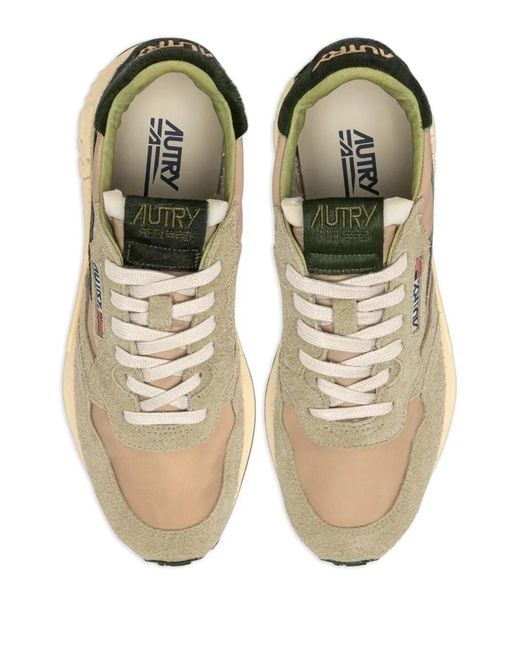 Autry Natural Reelwind Low Panelled Sneakers for men