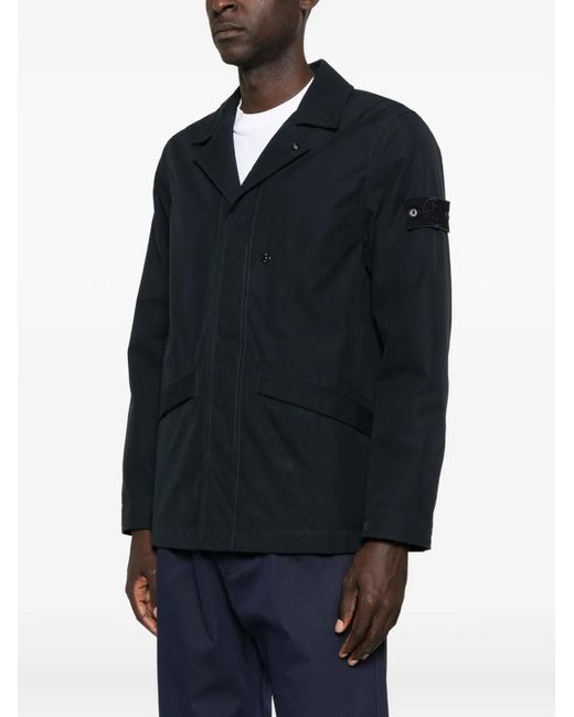 Stone Island Black Ghost Parka for men