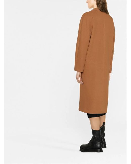 Blanca Vita Jas Met Dubbele Rij Knopen in het Brown