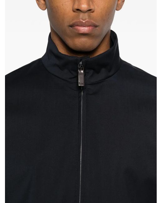 Herno Blue Veste À Poches Plaquées for men
