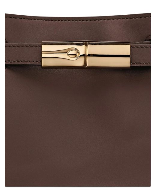 Longchamp Brown Small Le Roseau Tote Bag