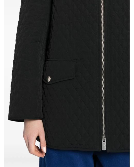 Burberry Black Diamond Pattern Jacket
