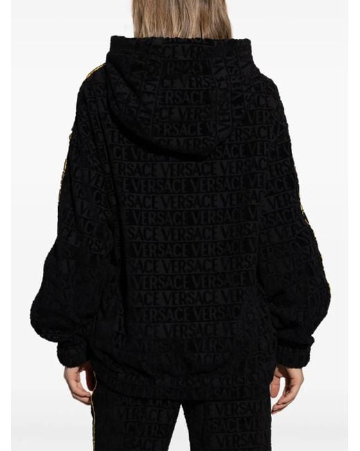 Versace Black I Baroque Hoodie
