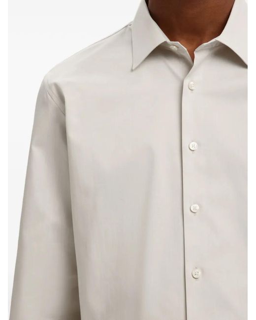 SELECTED White Buttoned Shirt for men