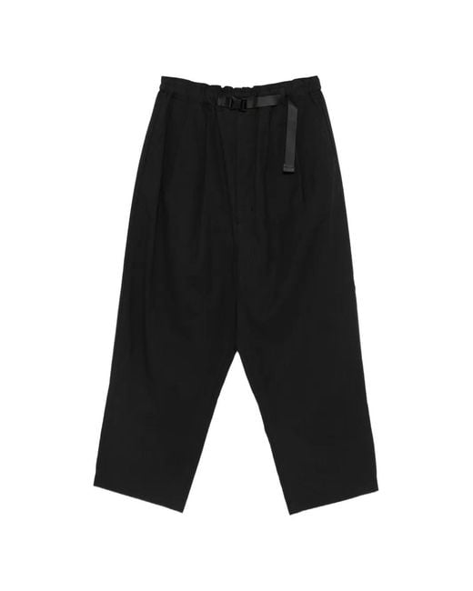 Comme des Garçons Black Belted Trousers for men
