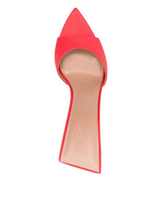 The Attico Pink 100Mm Pointed-Toe Sandals