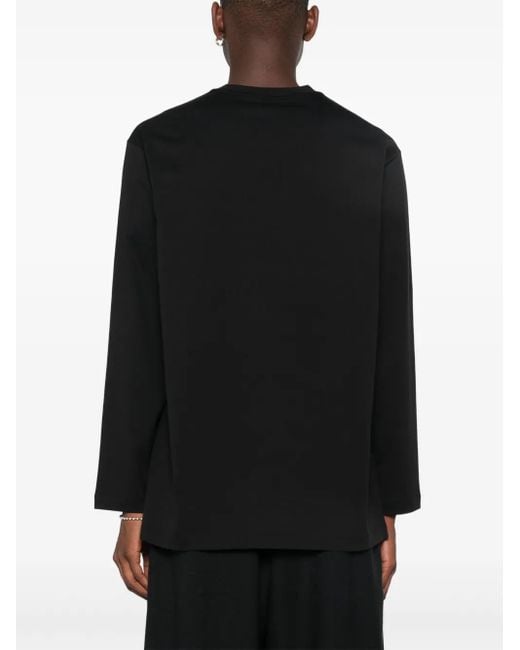 Y-3 T-Shirt Met Logoprint in het Black voor heren