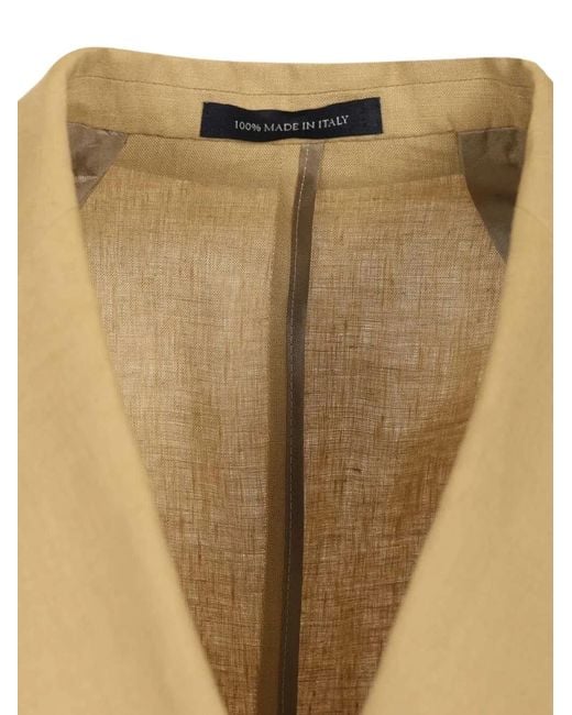 Latorre Natural Double-Breasted Blazer