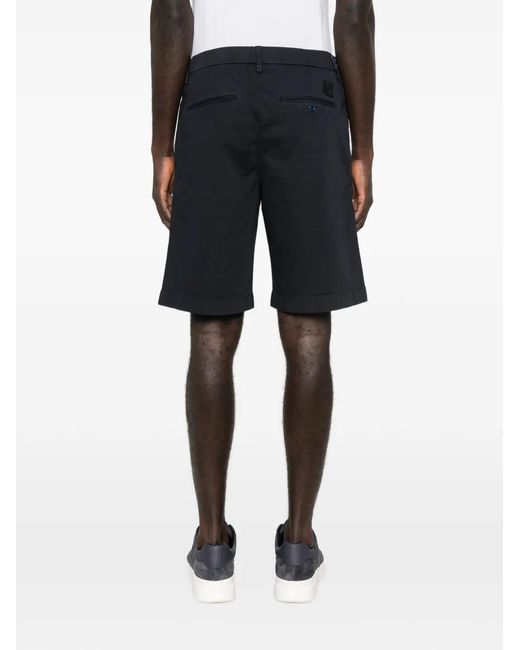 Jacob Cohen Black Side-Pocket Shorts for men