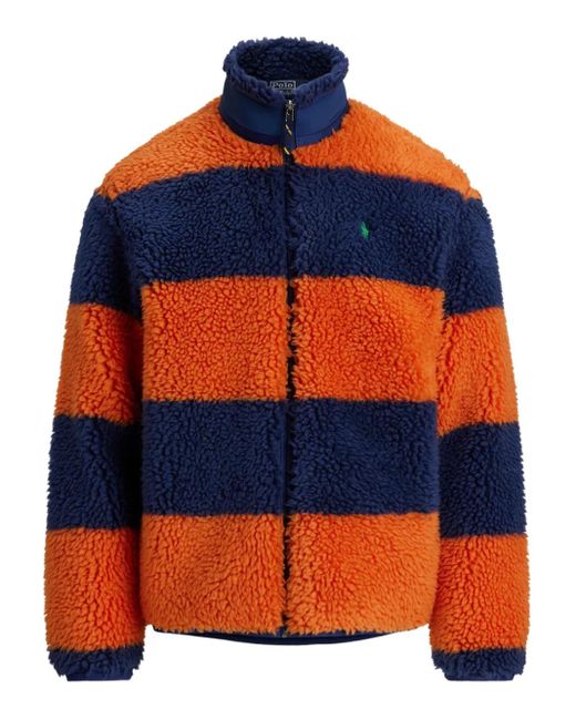 Polo Ralph Lauren Orange Faux Fur & Shearling Jackets for men