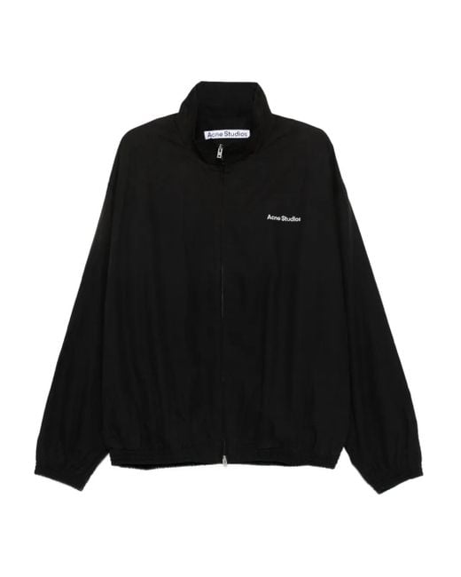 Giacca Con Logo di Acne in Black