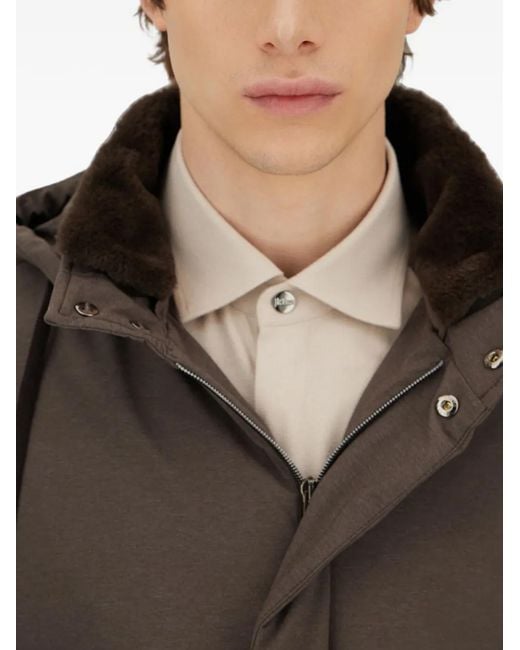 Herno Gray Parka Resort for men