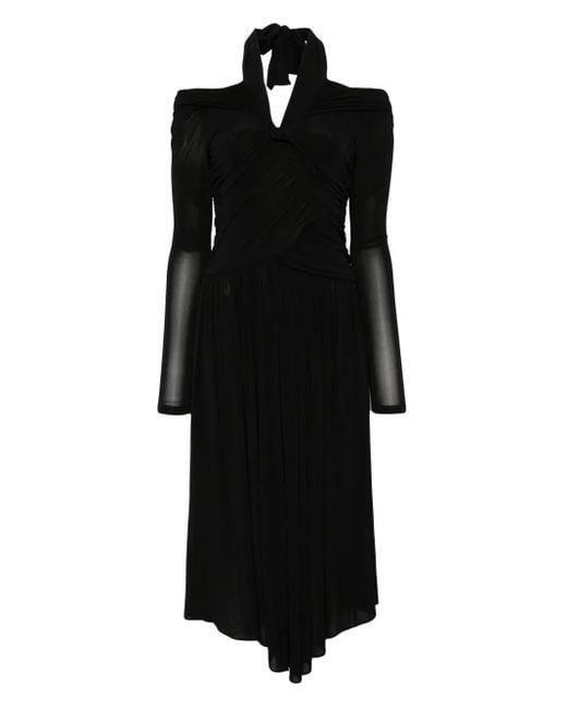 Isabel Marant Black Valentine Midikleid