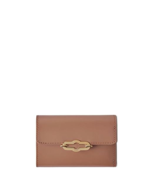 Mulberry White Pimlico Leather Coin Pouch