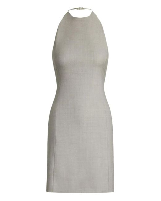 Ralph Lauren ホルターネック ミニドレス Gray