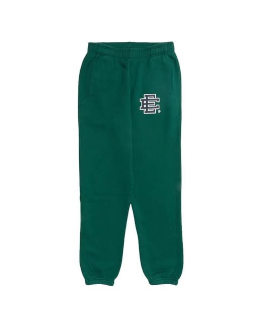 Eric Emanuel Green Ee Basic Cuffed Track Pants for men