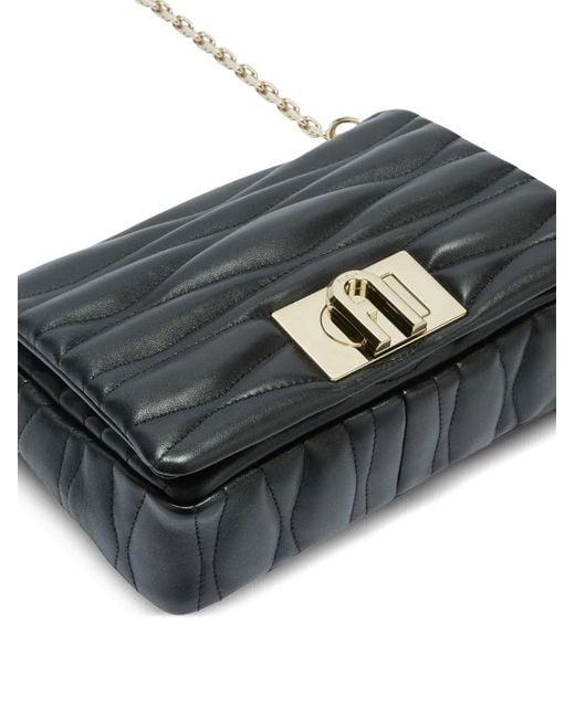 Furla Gray Shoulder Bag