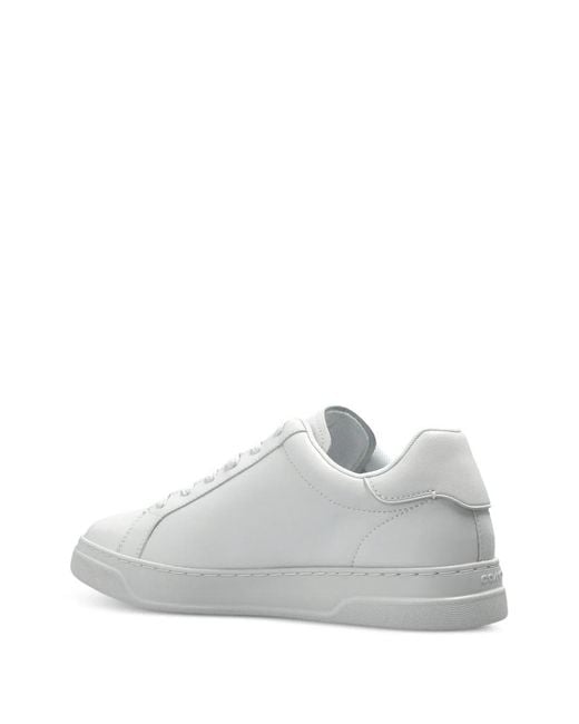 COACH White High Line Sneakers for men