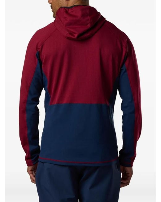 Rossignol Red Hoodie Blackside À Fermeture Zippée for men