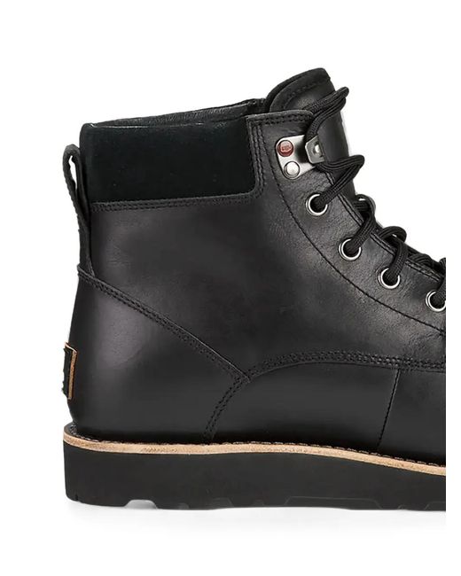 Ugg Black Seton Lace-Up Boots for men