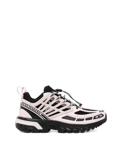 Salomon White Acs Pro Sneakers