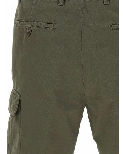 Briglia 1949 Green Newport Cargo Shorts for men