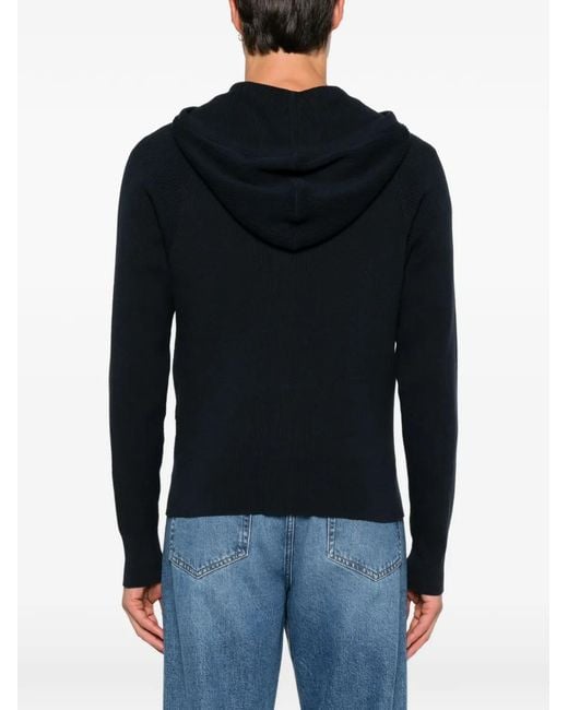 Carrera Black Matti Zip-Up Hoodie for men