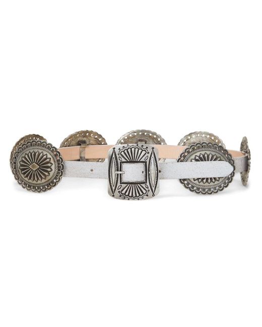 Cintura con fibbia di Polo Ralph Lauren in Metallic