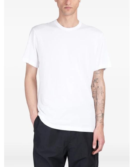 James Perse White Cotton T-Shirt for men
