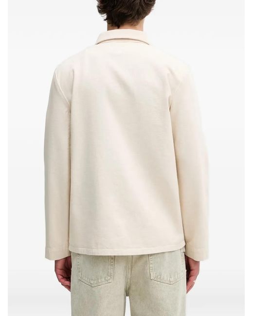 A.P.C. Natural Kerlouan Button-Up Patch-Pocket Jacket for men