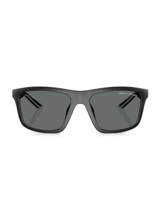 Armani Exchange Gray Resin Sunglasses main image 0