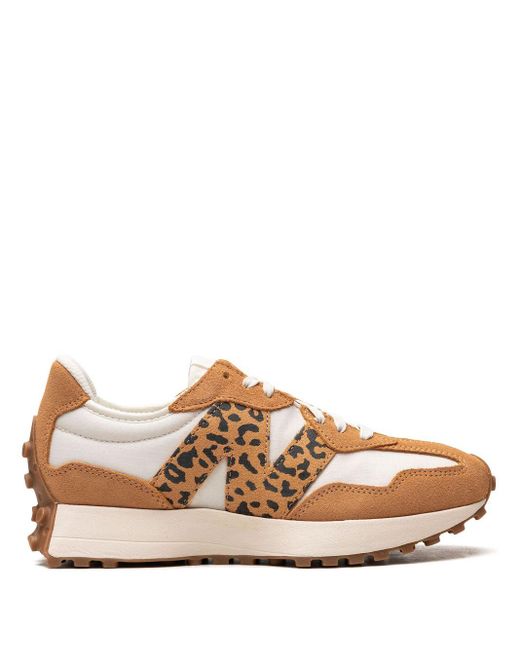 New Balance 327 "leopard" Sneakers in Brown for Men Lyst