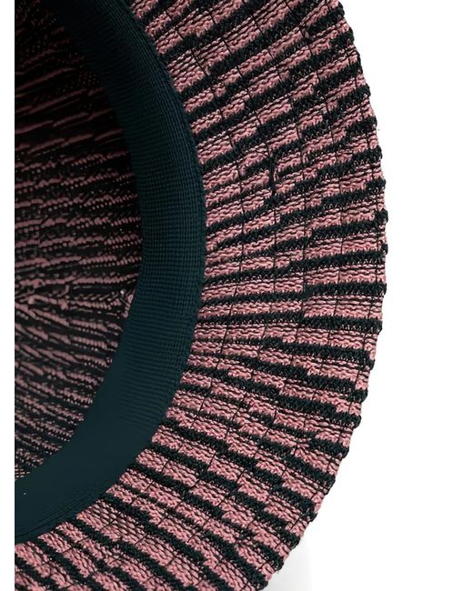 Kangol Purple Striped Logo Hat