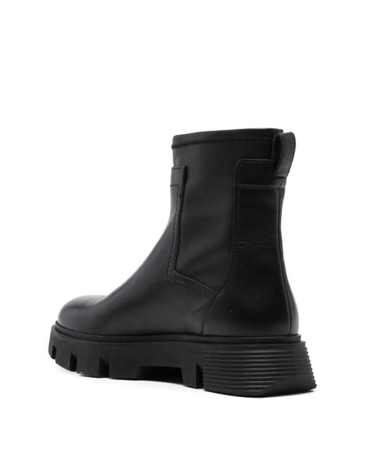 Geox Black Vilde Ankle Boots