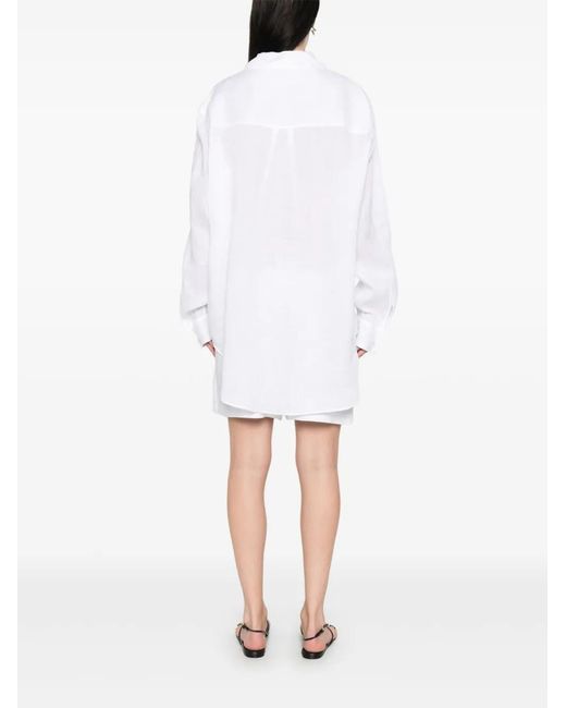 DSquared² White Oversized Shirt