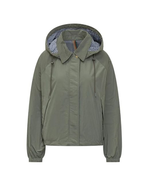 Barbour Green X Paul Smith Hooded Jacket